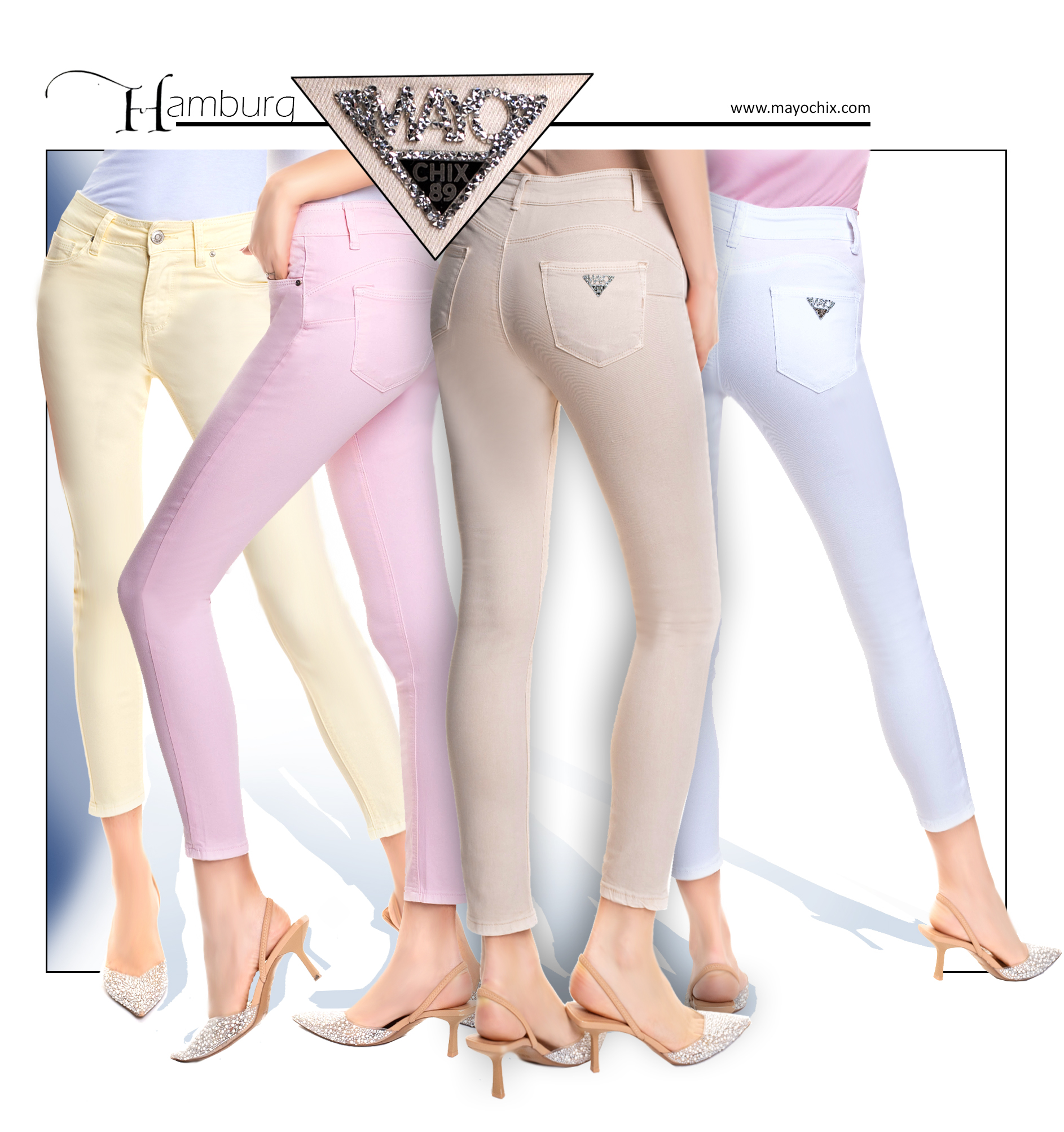 Mayo Chix Hamburg nadrág sárga