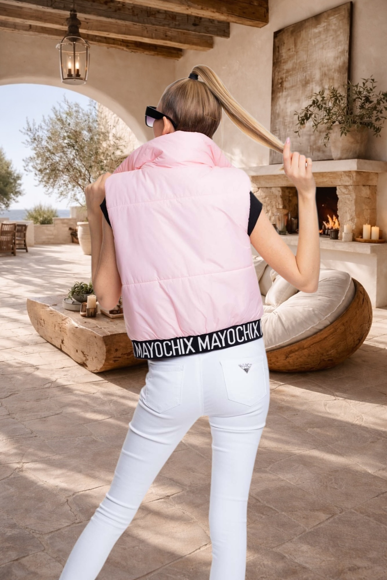 Mayo Chix Mongoose mellény rózsaszín - Image 3